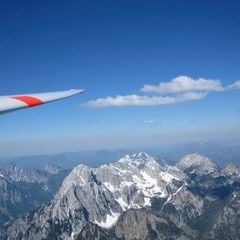 Flugwegposition um 13:47:44: Aufgenommen in der Nähe von Johnsbach, 8912, Österreich in 2643 Meter